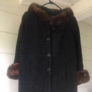Women's vintage winter coat